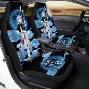 Silva Noelle Car Seat Covers Custom Black Clover Anime Car Accessories