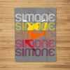 Simone Gymnastics Retro Vintage Wins Another Record Fleece Blanket