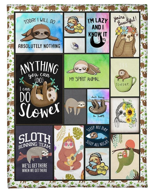 Sloth Blanket