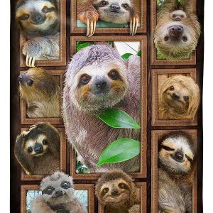 Sloth Cute Sloths Blanket