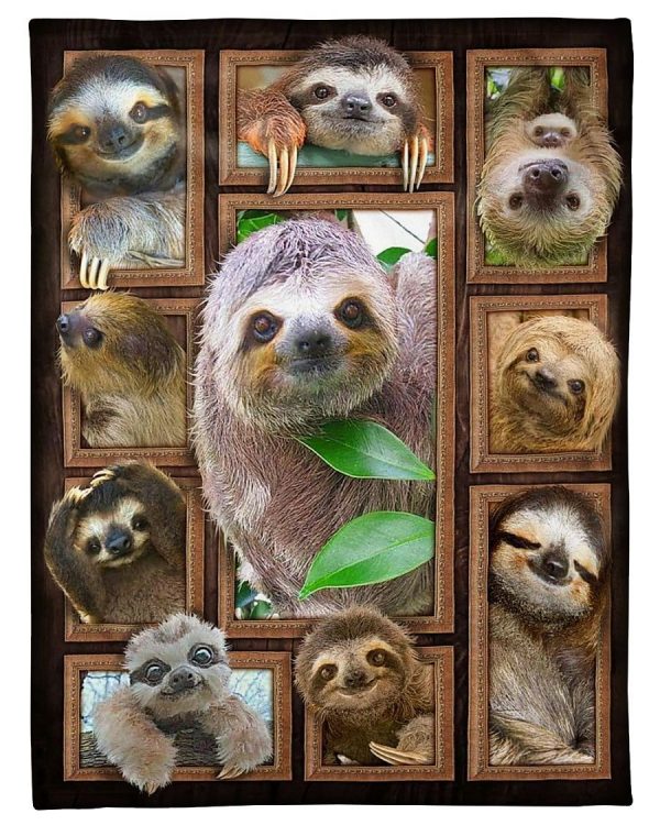 Sloth Cute Sloths Blanket