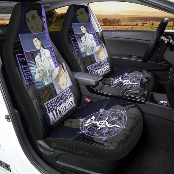 Solf J. Kimblee Car Seat Covers Custom Fullmetal Alchemist Anime