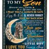 Son  – To My Son Wherever Your Journey In Life May Take You Enjoy The Ride And Never Forget Your Way Back Home You’Ll Always Be My Little Boy Blanket