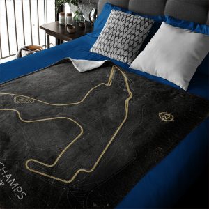 Spa Francorchamps Circuit Blanket