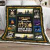 Special Fathers’ Day Gift For Daddy Loves Camping From Daughter Blanket