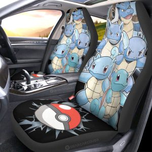 Squirtle Car Seat Covers Custom Car Accessories For Fans