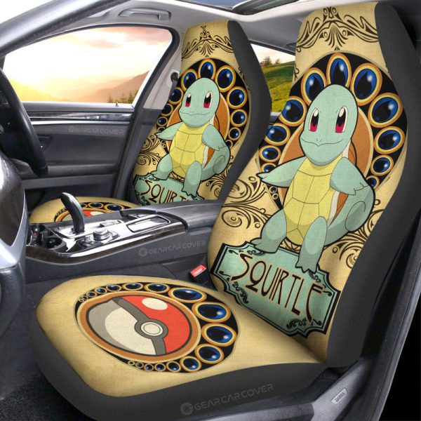 Squirtle Car Seat Covers Custom Car Interior Accessories