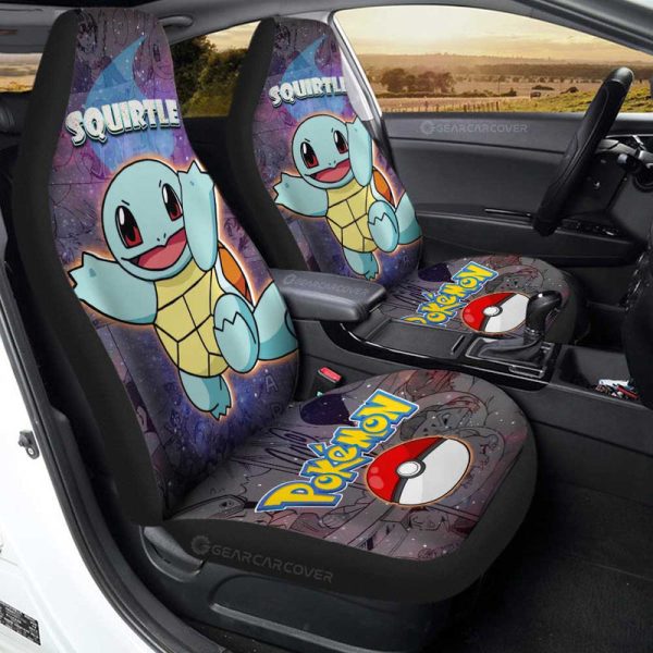 Squirtle Car Seat Covers Custom Galaxy Manga Style