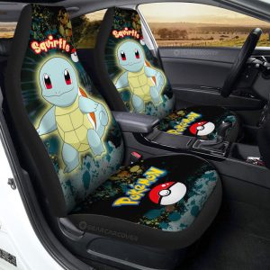 Squirtle Car Seat Covers Custom Tie Dye Style Car Accessories