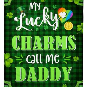 St Patrick Call Me Daddy Blanket