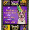 Staffordshire Terrier Mardi Gras Blanket