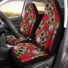 Sugar Skull Car Seat Covers Custom Pattern Car Interior Accessories