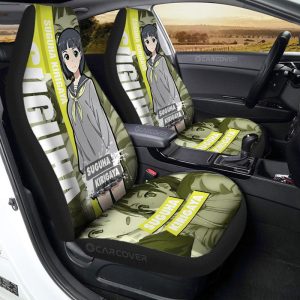 Suguha Kirigaya Sword Art Online Car Seat Covers Custom Anime Car Interior Accessories