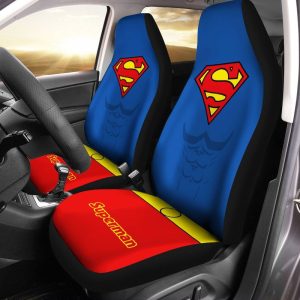 Super Hero Superman Car Seat Covers Custom