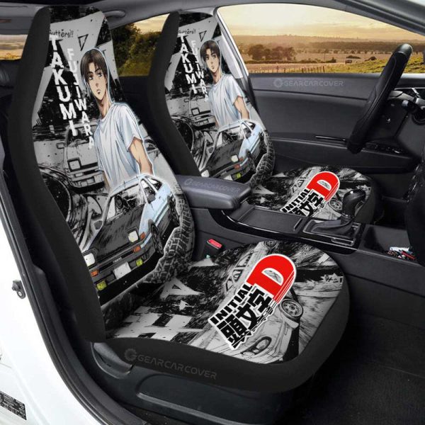 Takumi Fujiwara Car Seat Covers Custom Car Accessories