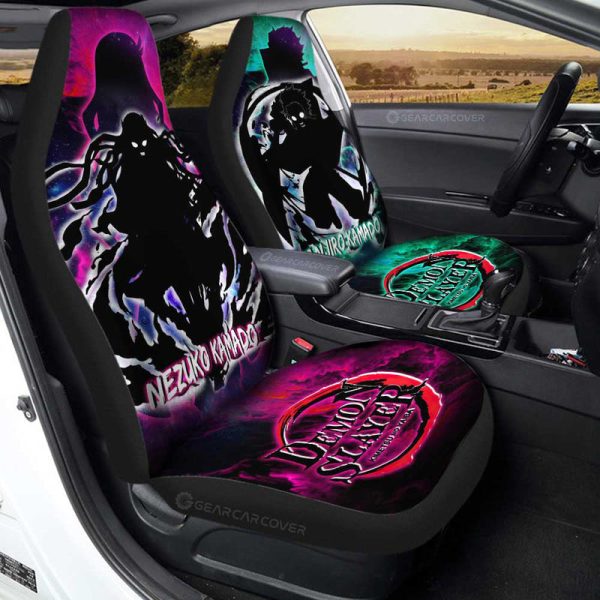 Tanjiro And Nezuko Car Seat Covers Custom