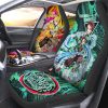 Tanjiro And Zenitsu Car Seat Covers Custom Car Accessories