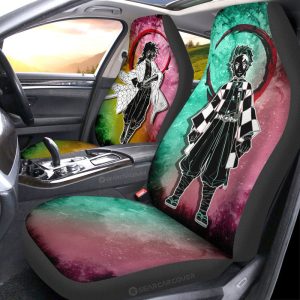 Tanjiro Giyuu Car Seat Covers Custom Car Accessories