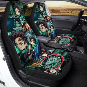 Tanjiro Kamado Car Seat Covers Custom