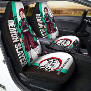 Tanjiro Kamado Car Seat Covers Custom Car Accessories For Fans