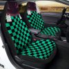 Tanjiro Uniform Car Seat Covers Custom Hairstyle Demon Slayer Anime Car Interior Accessories