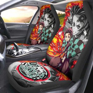 Tanjirou Kamado Car Seat Covers Custom Car Accessories