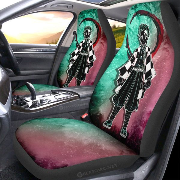 Tanjirou Kamado Car Seat Covers Custom Car Accessories