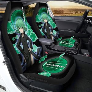 Tatsumaki Car Seat Covers Custom One Punch Man Anime Car Accessories