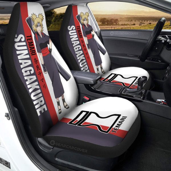 Temari Car Seat Covers Custom Anime Car Accessories