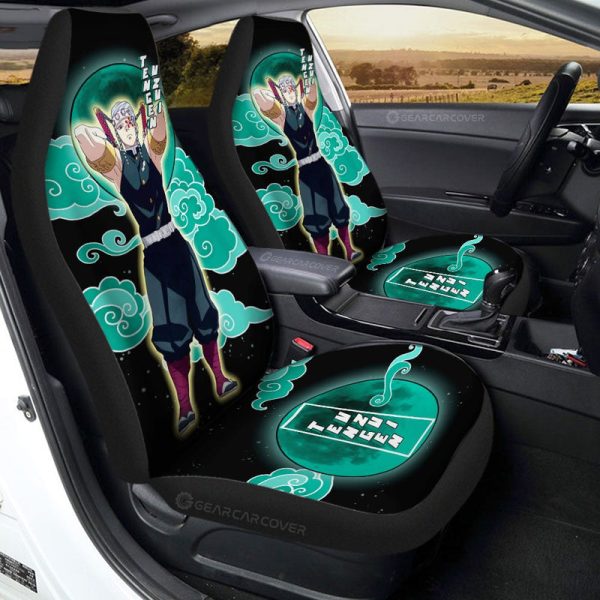 Tengen Uzui Car Seat Covers Custom Demon Slayer Anime