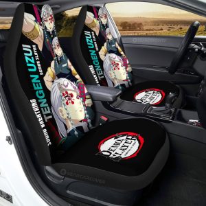 Tengen Uzui Car Seat Covers Custom Demon Slayer Anime