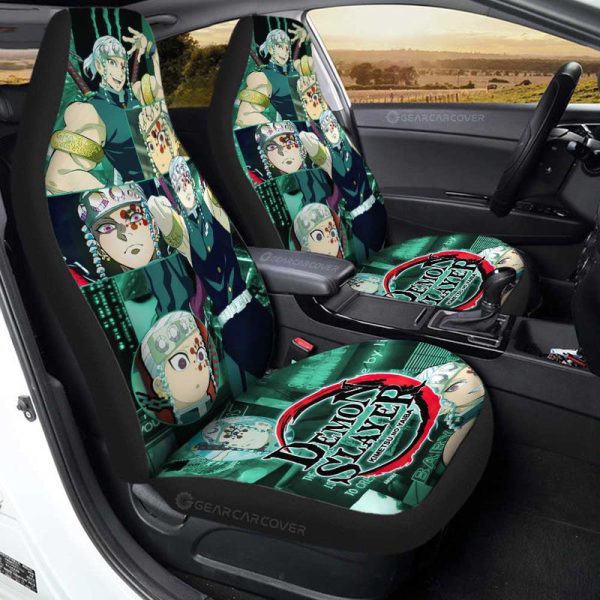 Tengen Uzui Car Seat Covers Custom Demon Slayer Anime