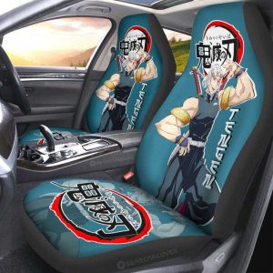 Tengen Uzui Car Seat Covers Custom Demon Slayer Anime Car Accessories