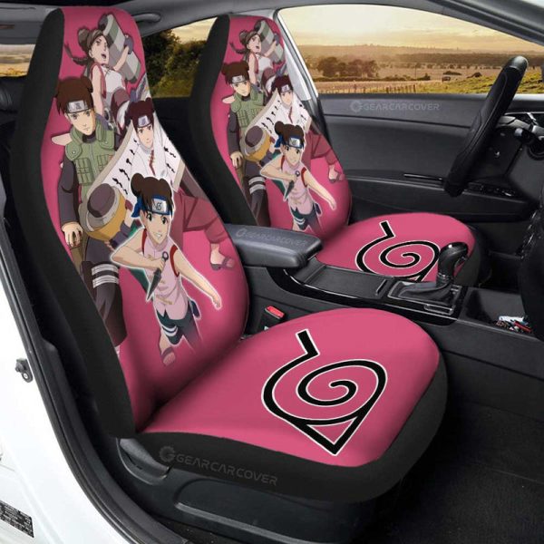 Tenten Car Seat Covers Custom Anime Car Accessories For Fans