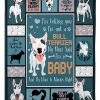 Terrier Is Better With Bull Terrier Blanket