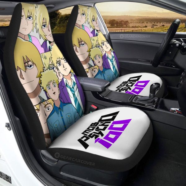 Teruki Hanazawa Car Seat Covers Custom Mob Psycho 100 Anime Car Accessories