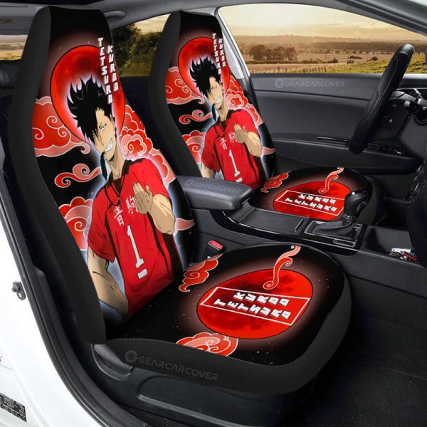 Tetsuro Kuroo Car Seat Covers Custom For Haikyuu Anime Fans