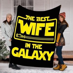 The Best Wife In The Galaxy Blanket