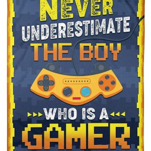 The Boy Who Is A Gamer Blanket