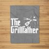 The Grillfather Bbq Grill &Amp; Smoker  Barbecue Chef Fleece Blanket