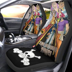 The Jolly Roger Pirates Car Seat Covers Custom Car Accessories