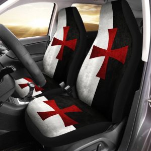 The Knights Templar Car Seat Covers Symbol Car Accessories