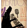 The Labrador Jazz Bar Chicago Blanket