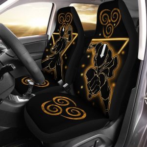 The Las Air Bender Aang Car Seat Covers Custom Avatar Anime Car Accessories