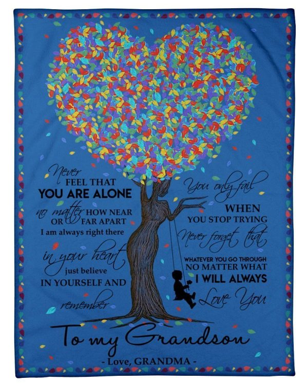 The Meaningful Message Gift For Granddaughter From Grandma Blanket