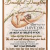 To Beautiful Daughter Love You For The Rest Of Life Sloth Blanket