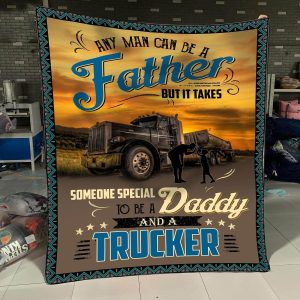 To Dad – Trucker – Blanket