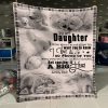 To Daughter – Bear – A Big Hug – Blanket