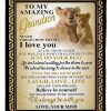 To My Amazing Grandson Never Forget How Much I Love You Gifts Blanket