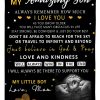 To My Amazing Son Love And Kindness Blanket